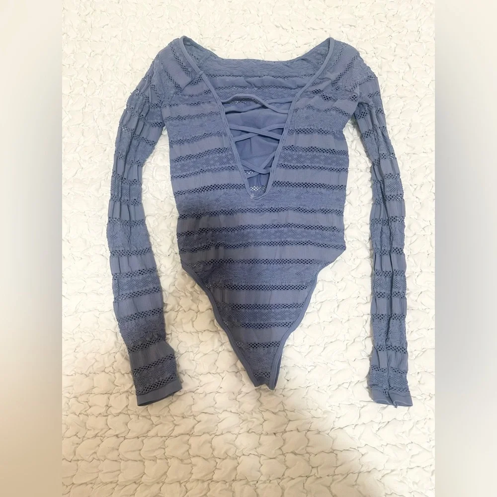 Nwot Free People Take On Me Bodysuit